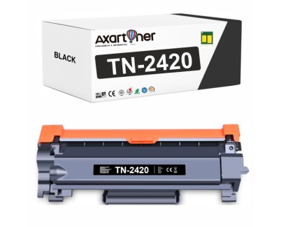 Compatible Brother TN2420 Negro - CON CHIP - Cartucho de Toner TN-2420