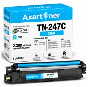 Compatible Brother TN247 / TN243 Cyan Cartucho de Toner TN247C / TN243C para DCP-L3510CDW, DCP-L3550CDW, HL-L3210CW, HL-L3230CDW, HL-L3270CDW, HL-L3280CDW, MFC-L3710CW, MFC-L3730CDN, MFC-L3750CDW, MFC-L3770CDW
