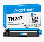 Compatible Brother TN247 / TN243 Cyan Cartucho de Toner TN247C / TN243C para DCP-L3510CDW, DCP-L3550CDW, HL-L3210CW, HL-L3230CDW, HL-L3270CDW, HL-L3280CDW, MFC-L3710CW, MFC-L3730CDN, MFC-L3750CDW, MFC-L3770CDW