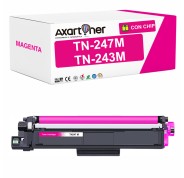 Compatible Brother TN247 / TN243 Magenta Cartucho de Toner TN247M / TN243M para DCP-L3510CDW, DCP-L3550CDW, HL-L3210CW, HL-L3230CDW, HL-L3270CDW, HL-L3280CDW, MFC-L3710CW, MFC-L3730CDN, MFC-L3750CDW, MFC-L3770CDW