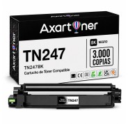 Compatible Brother TN247 / TN243 Negro Cartucho de Toner TN247BK / TN243BK para DCP-L3510CDW, DCP-L3550CDW, HL-L3210CW, HL-L3230CDW, HL-L3270CDW, HL-L3280CDW, MFC-L3710CW, MFC-L3730CDN, MFC-L3750CDW, MFC-L3770CDW