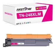 Compatible Brother TN248XL / TN-248XLM Magenta Cartucho de Toner para Brother DCP-L: 3515CDW 3520CDW 3520CDWE 3555CDW 3560CDW / HL-L: 3215CW 3220CW 3220CWE 3240CDW 8230CDW 8240CDW / MFC-L: 3740CDW 3740CDWE 3760CDW 8340CDW 8390CDW