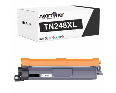 Compatible Brother TN248 / TN248XL Negro Cartucho de Toner TN248XLBK para Brother DCP L3520, L3560 - HL L3220, L3240, L8230, L8240 - MFC L3740, L3760, L8340, L8390
