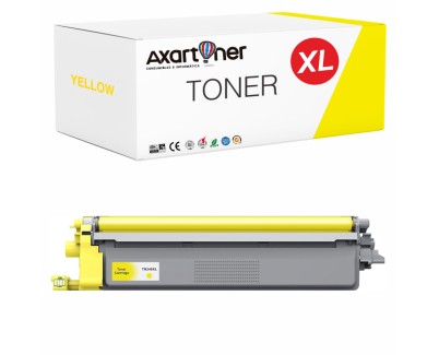 Compatible Brother TN248XL Amarillo Cartucho de Toner TN248XLY para Brother DCP L3520, L3560 - HL L3220, L3240, L8230, L8240 - MFC L3740, L3760, L8340, L8390