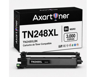 Compatible Brother TN248XL / TN-248XLBK Negro Cartucho de Toner para Brother DCP-L: 3515CDW 3520CDW 3520CDWE 3555CDW 3560CDW / HL-L: 3215CW 3220CW 3220CWE 3240CDW 8230CDW 8240CDW / MFC-L: 3740CDW 3740CDWE 3760CDW 8340CDW 8390CDW