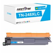 Compatible Brother TN248XL / TN-248XLC Cyan Cartucho de Toner para Brother DCP-L: 3515CDW 3520CDW 3520CDWE 3555CDW 3560CDW / HL-L: 3215CW 3220CW 3220CWE 3240CDW 8230CDW 8240CDW / MFC-L: 3740CDW 3740CDWE 3760CDW 8340CDW 8390CDW