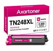 Compatible Brother TN248XL / TN-248XLM Magenta Cartucho de Toner para Brother DCP-L: 3515CDW 3520CDW 3520CDWE 3555CDW 3560CDW / HL-L: 3215CW 3220CW 3220CWE 3240CDW 8230CDW 8240CDW / MFC-L: 3740CDW 3740CDWE 3760CDW 8340CDW 8390CDW