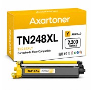 Compatible Brother TN248XL / TN-248XLY Amarillo Cartucho de Toner para Brother DCP-L: 3515CDW 3520CDW 3520CDWE 3555CDW 3560CDW / HL-L: 3215CW 3220CW 3220CWE 3240CDW 8230CDW 8240CDW / MFC-L: 3740CDW 3740CDWE 3760CDW 8340CDW 8390CDW