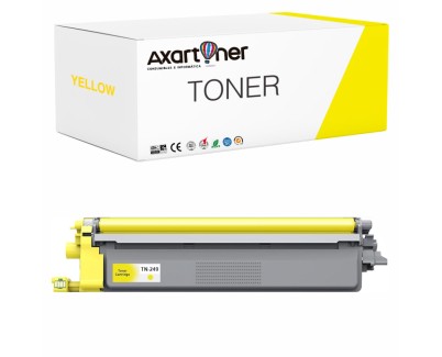 Compatible Brother TN249 Amarillo Cartucho de Toner TN249Y para Brother HL-L8230CDW / HL-L8240CDW / MFC-L8340CDW / MFC-L8390CDW