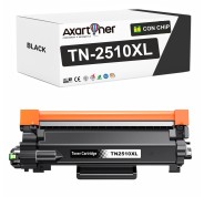 Compatible Brother TN2510XL / TN2510 Negro Cartucho de Toner para Brother DCP-L2620 / DCP-L2627 / DCP-L2660 / DCP-L2665 / HL-L2400 / HL-L2445 / HL-L2447 / MFC-L2800 / MFC-L2827 / MFC-L2835 / MFC-L2860 / MFC-L2960 / MFC-L2980