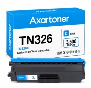 Compatible Brother TN326 Cyan Cartucho de Toner TN-326C para Brother DCP-L8400CDN DCP-L8450CDW HL-L8250CDN HL-L8350CDW HL-L8350CDWT MFC-L8600CDW MFC-L8650CDW MFC-L8850CDW