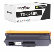 Compatible Brother TN326 Negro Cartucho de Toner TN-326BK para Brother DCP-L8400CDN DCP-L8450CDW HL-L8250CDN HL-L8350CDW HL-L8350CDWT MFC-L8600CDW MFC-L8650CDW MFC-L8850CDW