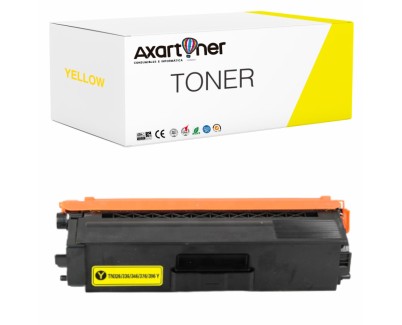 Compatible Brother TN326 / TN321 / TN329 Amarillo Cartucho de Toner TN-326Y / TN-321Y / TN-329Y