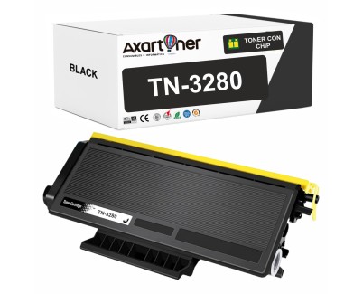 Compatible Brother TN3280 / TN3230 Negro Cartucho de Toner  para Brother HL-5340D HL-5350DN HL-5350DNLT HL-5370DW HL-5380DN DCP-8070D DCP-8085DN MFC-8370DN MFC- 8380DN MFC-8880DN MFC-8890DW