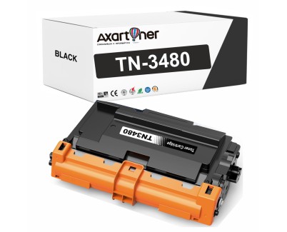 Compatible Brother TN3480 / TN3430 Negro Cartucho de Toner TN-3480 / TN-3430 para Brother DCP-L5500 DCP-L6600 HL-L5000 HL-L5100 HL-L5200 HL-L6250 HL-L6300 HL-L6400 MFC-L5700 MFC-L5750 MFC-L6800 MFC-L6900