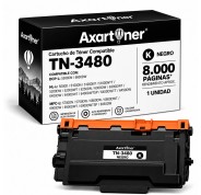 Compatible Pack 2 Toner Brother TN3480 / TN3430 Negro TN-3480