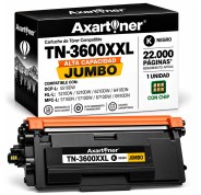 Compatible Brother TN3600XXL / TN-3600 XXL Negro Cartucho de Toner Alta Capacidad / Jumbo para Brother DCP-L5510 / HL-L5210 / HL-L6210 / HL-L6410 / MFC-L5710 / MFC-L6710 / MFC-L6910