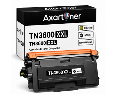 Compatible Brother TN3600XXL / TN-3600 XXL Negro Cartucho de Toner para Brother DCP-L5510DW / HL-L5210DN / HL-L5210DW / HL-L6210DW / HL-L6410DN / MFC-L5710DN / MFC-L5710DW /  / MFC-L6710DW / MFC-L6910DN