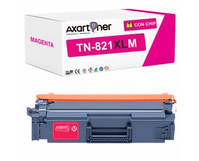 Compatible Brother TN821 XL Magenta Cartucho de Toner TN821XLM para Brother HL-L9430CDN / HL-L9470CDN / MFC-L9630CDN / MFC-L9670CDN