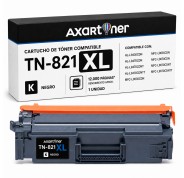 Compatible Brother TN-821XL Negro Cartucho de Toner TN821XLBK para Brother HL-L9430CDN / HL-L9470CDN / MFC-L9630CDN / MFC-L9670CDN