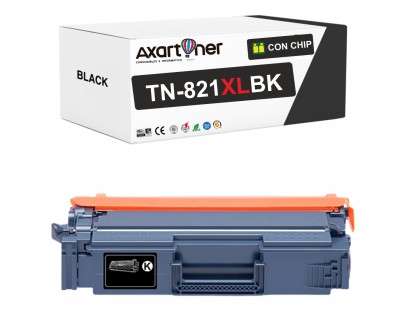 Compatible Brother TN821 XL Negro Cartucho de Toner TN821XLBK para Brother HL-L9430CDN / HL-L9470CDN / MFC-L9630CDN / MFC-L9670CDN