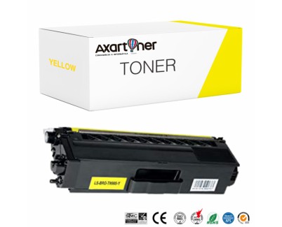 Compatible Brother TN900 Amarillo Cartucho de Toner TN-900Y para HL-L9200, HL-L9300, MFC-L9550