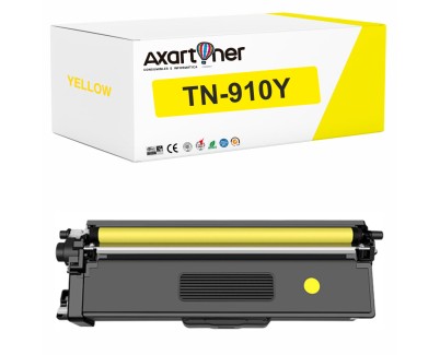 Compatible Brother TN910 Amarillo Cartucho de Toner TN-910Y para Brother HL-L9310 / MFC-L9570