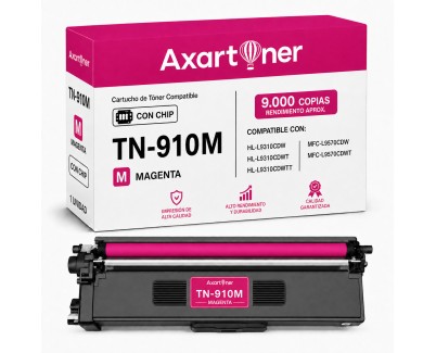 Compatible Brother TN910 Magenta Cartucho de Toner TN-910M para Brother HL-L9310 / MFC-L9570