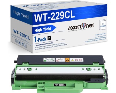 Compatible Brother WT229CL Bote Residual para Brother DCP L3520, L3560 - HL L3220, L3240, L8230, L8240 - MFC L3740, L3760, L8340, L8390