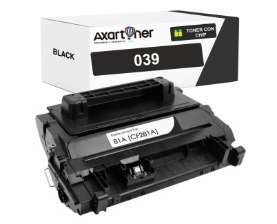 Compatible Canon 039 Negro Cartucho de Toner 0287C001 para i-SENSYS LBP351x, LBP352x
