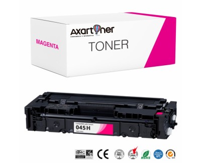 Compatible Canon 045H Magenta Cartucho de Toner 1244C002 / 1240C002