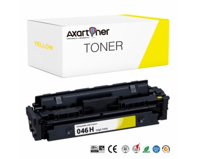 Compatible Canon 046H / 046 Amarillo Cartucho de Toner 1251C002 / 1247C002 para i-Sensys LBP654, MF734, MF735, MF732, LBP653, MF735, MF733, MF731