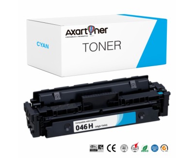 Compatible Canon 046H / 046 Cyan Cartucho de Toner 1253C002 / 1249C002 para i-Sensys LBP654, MF734, MF735, MF732, LBP653, MF735, MF733, MF731