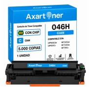 Compatible Canon 046H / 046 Cyan Cartucho de Toner 1253C002 / 1249C002 para i-Sensys LBP653Cdw LBP654Cx MF732Cdw MF734Cdw MF735Cx