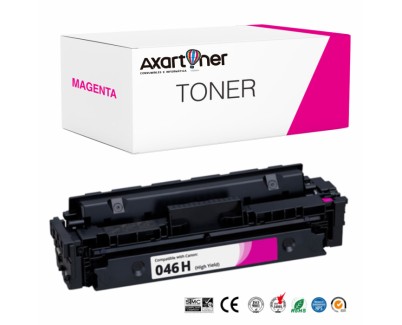 Compatible Canon 046H / 046 Magenta Cartucho de Toner 1252C002 / 1248C002 para i-Sensys LBP654, MF734, MF735, MF732, LBP653, MF735, MF733, MF731