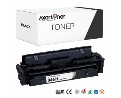 Compatible Canon 046H / 046 Negro Cartucho de Toner 1254C002 / 1250C002 para i-Sensys LBP654, MF734, MF735, MF732, LBP653, MF735, MF733, MF731