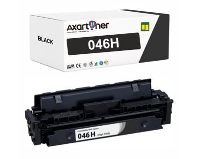 Compatible Canon 046H / 046 Negro Cartucho de Toner 1254C002 / 1250C002 para i-Sensys LBP654, MF734, MF735, MF732, LBP653, MF735, MF733, MF731