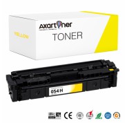 Compatible Canon 054H Amarillo Cartucho de Toner 3025C002 / 3021C002