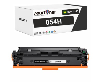 Compatible Canon 054H Negro Cartucho de Toner 3028C002 / 3024C002 para i-Sensys LBP621, LBP623, LBP640, MF641, MF642, MF643, MF644, MF645