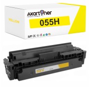 Compatible Canon 055H - con chip - Amarillo Cartucho de Toner 3017C002 / 3013C002