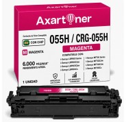 Compatible Canon 055H - con chip - Magenta Cartucho de Toner 3018C002 / 3014C002 para Canon i-Sensys LBP662Cdw LBP663Cdw LBP664Cx MF742Cdw MF744Cdw MF746Cx