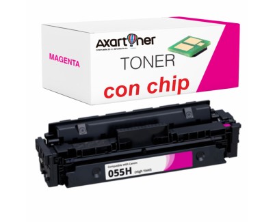 Compatible Canon 055H Magenta Cartucho de Toner (CON CHIP) 3018C002 / 3014C002