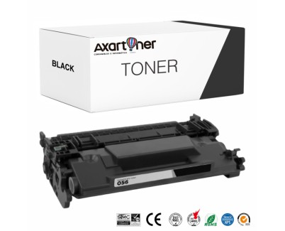 Compatible Canon 056 / CRG056 Negro Cartucho de Toner -Funciona SIN CHIP- 3007C002 LBP-325, MF542, MF543