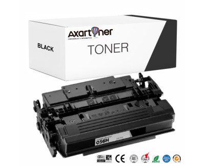 Compatible Canon 056H / CRG056H Negro Cartucho de Toner -Funciona SIN CHIP- 3008C002 LBP-325, MF542, MF543