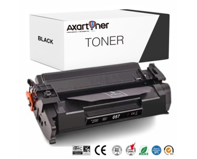 Compatible Canon 057 / CRG057 Negro Cartucho de Toner -Funciona SIN CHIP- 3009C002 LBP223, LBP226, LBP228, LBP233, MF443, MF445, MF446, MF449