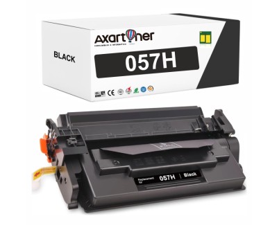 Compatible Canon 057H / CRG057H - CON CHIP - Negro Cartucho de Toner 3010C002 LBP223, LBP226, LBP228, LBP233, MF443, MF445, MF446, MF449, MF453, MF455