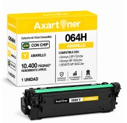 Compatible Canon 064H - Con Chip - Amarillo Cartucho de Toner 4932C001 / 4931C001 para Canon i-SENSYS LBP722cdw MF832cdw MF842cdw
