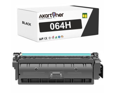 Compatible Canon 064H - Con Chip - Negro Cartucho de Toner 4938C001 / 4937C001 para Canon i-SENSYS LBP722 Cdw / MF832 Cdw