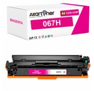 Compatible Canon 067H / 5104C002 - con chip - Magenta Cartucho de Toner para Canon i-SENSYS LBP631Cw / LBP633Cdw / MF651Cw / MF655Cdw / MF657Cdw