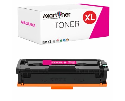Compatible Canon 067H / 5104C002 - con chip - Magenta Cartucho de Toner para Canon i-SENSYS LBP631Cw / LBP633Cdw / MF651Cw / MF655Cdw / MF657Cdw